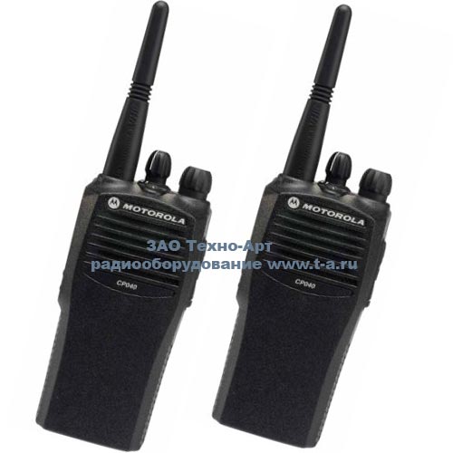 Рация Motorola CP-040 (4 Канала): VHF/UHF, Мощность 5 Вт.